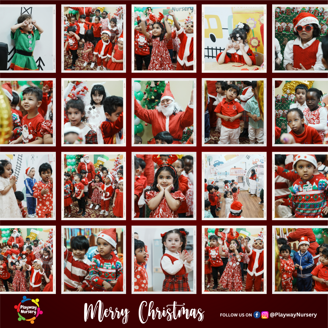 Christmas Celebration at Playway Nursery, Al Nahda Sharjah